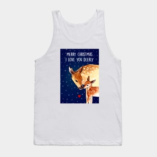 Christmas deers Tank Top